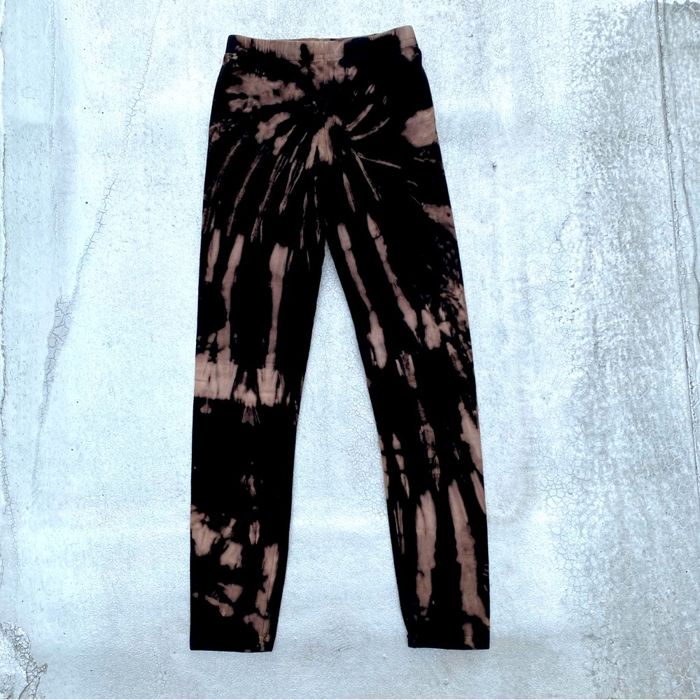 NEVER WORN So Nikki Bleach-dye Leggings